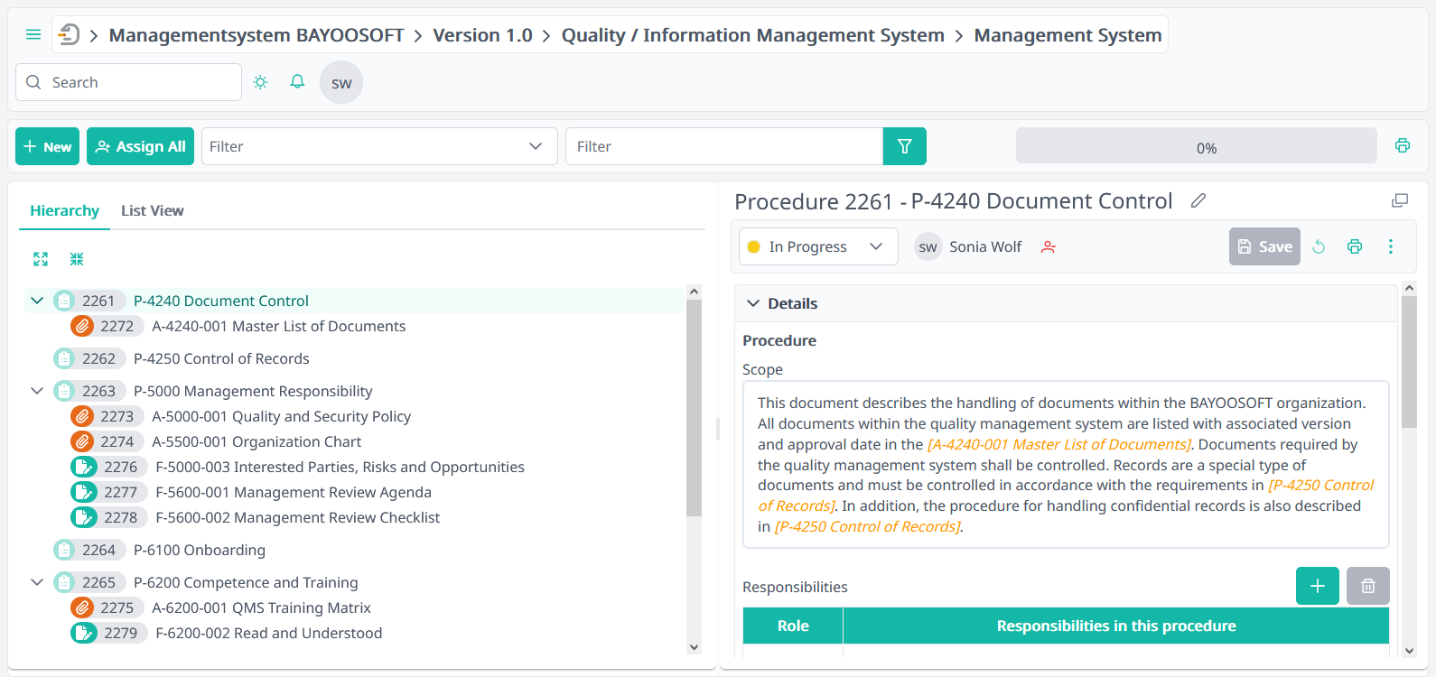 Digital management system